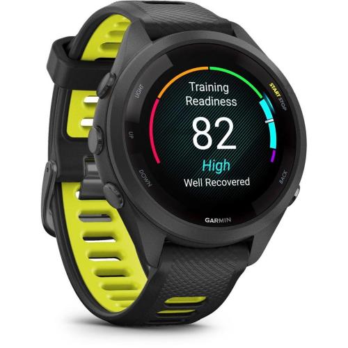 GARMIN FORERUNNER 265S NERO/GIALLO LIMONE MOD. 010-02810-13 EAN 753759313746