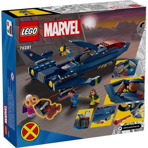 LEGO MARVEL SUPER HEROES 76281 X-MEN X-JET MOD. 76281 EAN 5702017590318