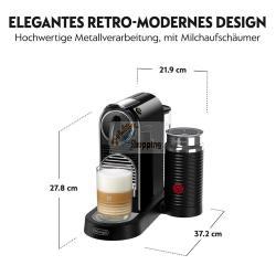 NESPRESSO CITIZ & MILK EN 267.BAE BY DELONGHI, NERO MOD. EB267.BAE EAN 8004399331402