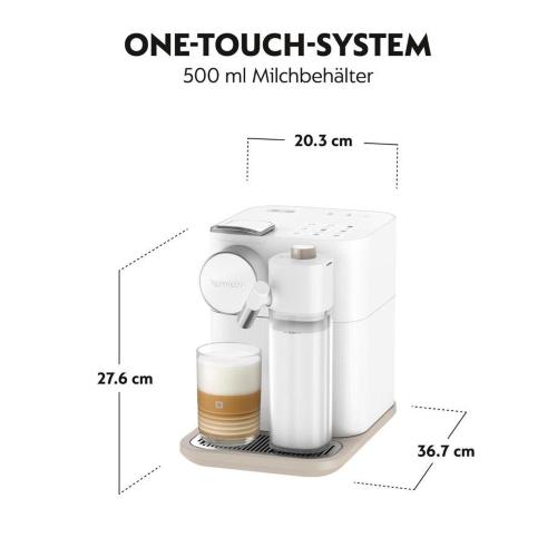 NESPRESSO GRAN LATTISSIMA EN 640.W BY DELONGHI, BIANCO MOD. 132193540 EAN 8004399024373