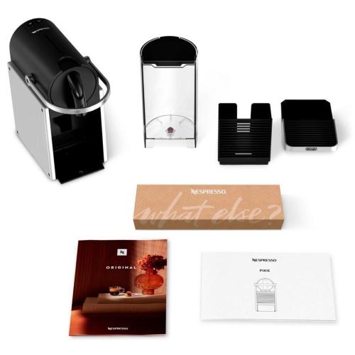 NESPRESSO PIXIE EN 127.S BY DELONGHI, ARGENTO MOD. EN127.S EAN 8004399028753