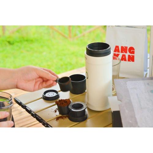 OUTIN NANO MACCHINA DA CAFFÃ¨ ESPRESSO, BIANCO MOD. OTEM-01-PW EAN 1240000016437