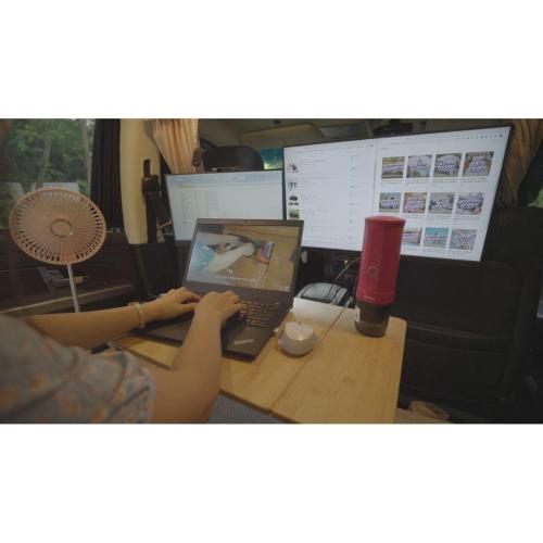 OUTIN NANO MACCHINA DA CAFFÃ¨ ESPRESSO, ROSA MOD. OTEM-01-CR EAN 1240000016444