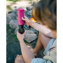 OUTIN NANO MACCHINA DA CAFFÃ¨ ESPRESSO, ROSA MOD. OTEM-01-CR EAN 1240000016444