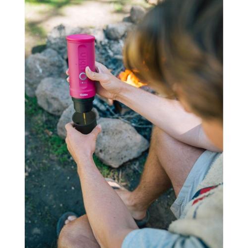 OUTIN NANO MACCHINA DA CAFFÃ¨ ESPRESSO, ROSA MOD. OTEM-01-CR EAN 1240000016444