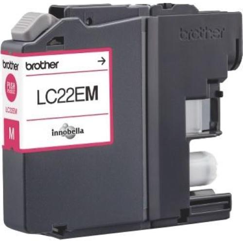 ORIGINALE Brother Cartuccia d'inchiostro magenta LC22EM LC-22E ~1200 Pagine 11,8ml LC22EM LC-22E EAN 4977766748261