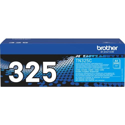 ORIGINALE Brother toner ciano TN-325C 352 ~3500 Pagine TN-325C 352 EAN 4977766679398