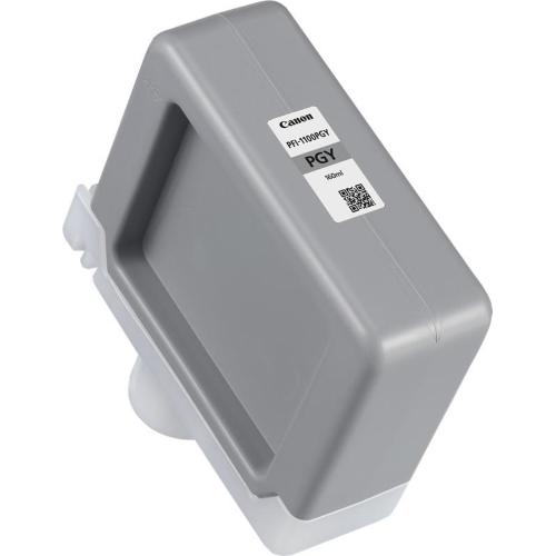 ORIGINALE Canon Cartuccia d'inchiostro Grigio PFI-1100pgy 0857C001 160ml PFI-1100pgy 0857C001 EAN 4549292049527