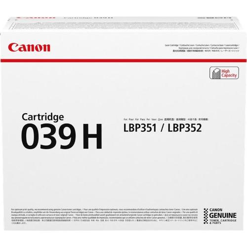 ORIGINALE Canon toner nero 039h 0288C001 ~25000 Pagine 039h 0288C001 EAN 4549292031492