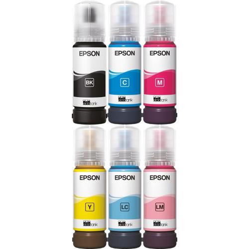 ORIGINALE Epson Multipack nero / ciano / magenta / giallo / ciano (chiaro) / magenta (chiaro) T09B MCVP 107 ~39600 Pagine T09B MCVP 107 EAN 2200000053244