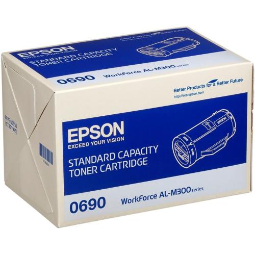 ORIGINALE Epson toner nero C13S050690 0690 ~2700 Pagine standard C13S050690 0690 EAN 8715946520858