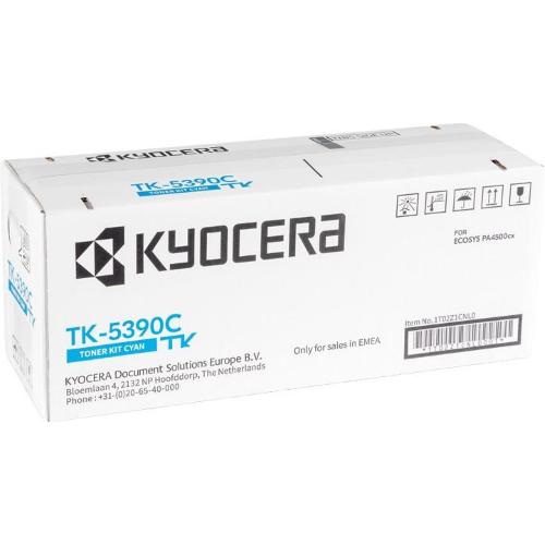 ORIGINALE Kyocera toner ciano TK-5390C 1T02Z1CNL0 ~13000 Pagine TK-5390C 1T02Z1CNL0 EAN 632983073568