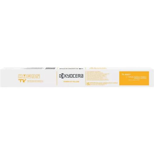 ORIGINALE Kyocera toner giallo TK-8585Y 1T0C2JANL0 ~20000 Pagine TK-8585Y 1T0C2JANL0 EAN 632983091685
