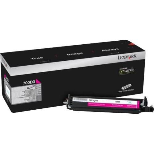 ORIGINALE Lexmark Unit  sviluppatore magenta 700D3 70C0D30 ~40000 Pagine 700D3 70C0D30 EAN 734646436472