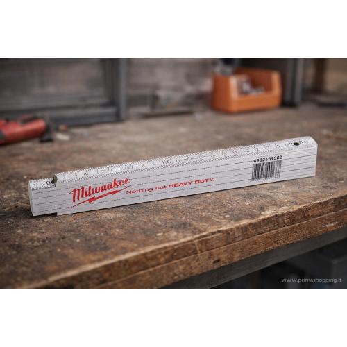 Doppio metro pieghevole 2m Milwaukee 4932459302
