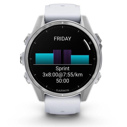 GARMIN FENIX 8 (43MM) BIANCO PIETRA/ARGENTO MOD. 010-02903-00 EAN 753759337971