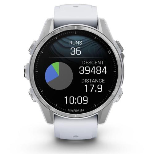 GARMIN FENIX 8 (43MM) BIANCO PIETRA/ARGENTO MOD. 010-02903-00 EAN 753759337971