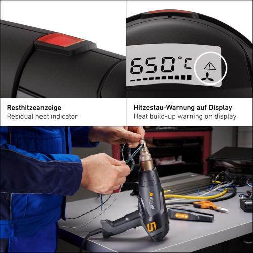 STEINEL HM 2320 E PISTOLA ARIA CALDA MOD. 89665 EAN 4007841089665