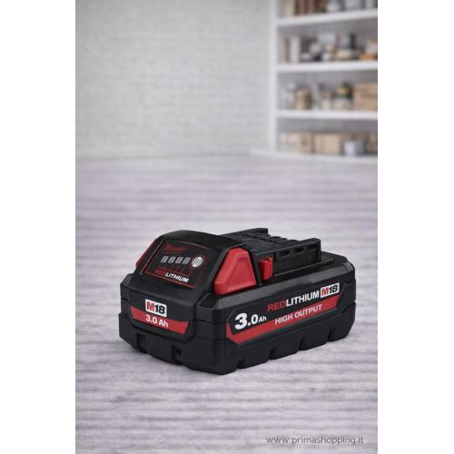 Batteria Milwaukee M18HB3 con 1 batterie da 3Ah 18V Li-Ion