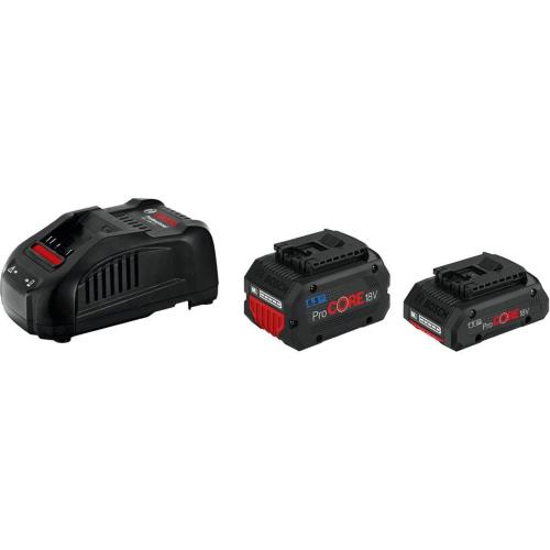 BOSCH PROCORE KIT BATT. 18V 4,0 AH + 5,5 AH + GAL 1880 CV MOD. 1600A0214A EAN 4059952560083