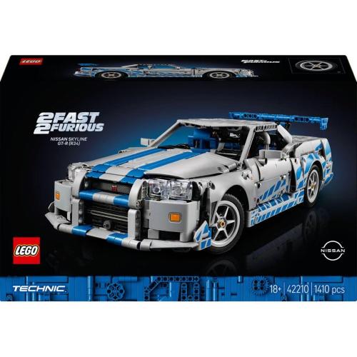 LEGO TECHNIC 42210 2 FAST 2 FURIOUS NISSAN SKYLINE MOD. 42210 EAN 5702017816333