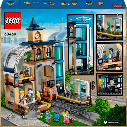 LEGO CITY 60469 CENTRAL TRAIN STATION MOD. 60469 EAN 5702017822181
