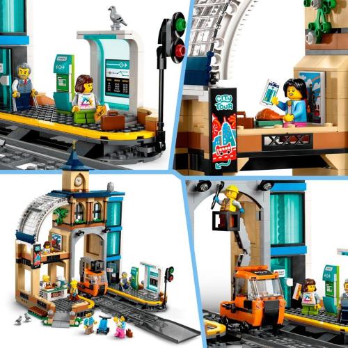 LEGO CITY 60469 CENTRAL TRAIN STATION MOD. 60469 EAN 5702017822181