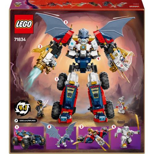 LEGO NINJAGO 71834 ZANES ULTRA COMBINER MECH MOD. 71834 EAN 5702017815695