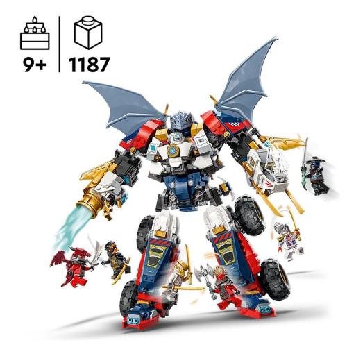 LEGO NINJAGO 71834 ZANES ULTRA COMBINER MECH MOD. 71834 EAN 5702017815695
