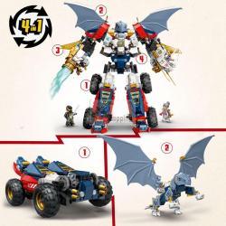 LEGO NINJAGO 71834 ZANES ULTRA COMBINER MECH MOD. 71834 EAN 5702017815695