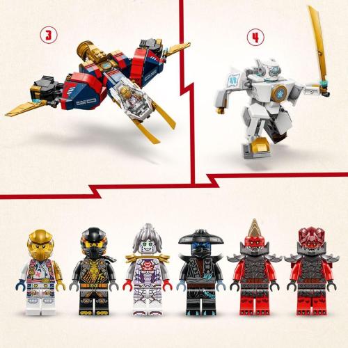 LEGO NINJAGO 71834 ZANES ULTRA COMBINER MECH MOD. 71834 EAN 5702017815695