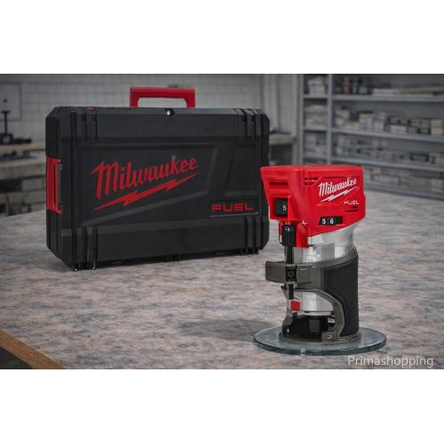 Fresatrice Milwaukee M18FTR8-0X (solo corpo macchina corpo + HD BOX)