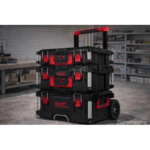 Milwaukee packout set 3 pezzi, cassetta organizer e borsa