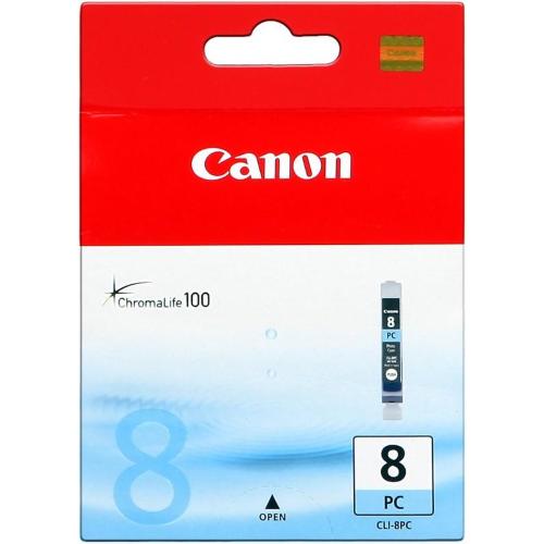 ORIGINALE Canon Cartuccia d'inchiostro ciano CLI-8pc 0624B001 ~450 Pagine 13ml CLI-8pc 0624B001 EAN 4960999272894