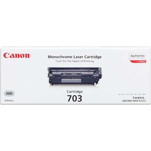 ORIGINALE Canon toner nero 703 7616A005 ~2000 Pagine 703 7616A005 EAN 4960999256016