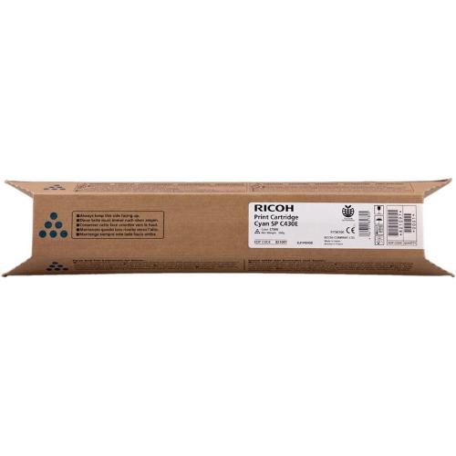 ORIGINALE Ricoh toner ciano 821097 SP C430EC ~24000 Pagine 821097 SP C430EC EAN 4961311857805