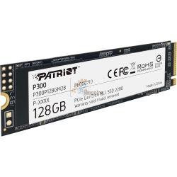Patriot P300 M.2 2280 PCIe gen 3x4 NVMe SSD 128GB Unitá a Stato Solido interno SSD a Basso Consumo - Velocità Lettura e Scrittura Sequenziale Fino a 1600 MB/s e 600 MB/s