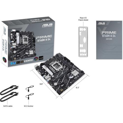 ASUS Prime B760M-K D4 mod. 90MB1DS0-M1EAY0