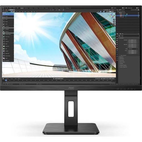 AOC U27P2 27" 4K Monitor, IPS,UHD,HDMI,DP,USB,Pivot,Spk Mod. U27P2
