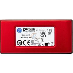 Kingston XS1000 Portable SSD 1TB, USB-C 3.1, Red Mod. SXS1000R/1000G