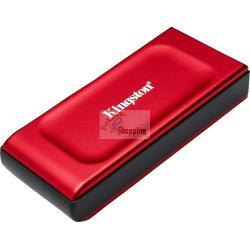 Kingston XS1000 Portable SSD 1TB, USB-C 3.1, Red Mod. SXS1000R/1000G