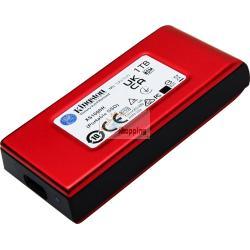 Kingston XS1000 Portable SSD 1TB, USB-C 3.1, Red Mod. SXS1000R/1000G