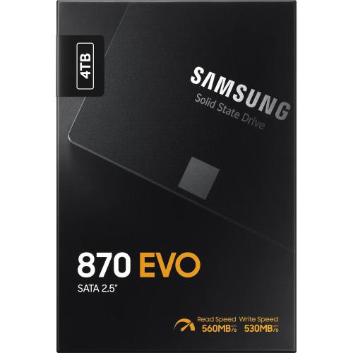 Samsung 870Evo-Series 4TB SATA-6Gb Basic Mod. MZ-77E4T0BW