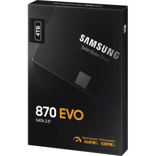 Samsung 870Evo-Series 4TB SATA-6Gb Basic Mod. MZ-77E4T0BW