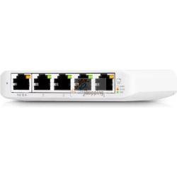 Ubiquiti UniFiSwitch Flex Mini Desktop Gigabit Smart Switch, 5x RJ-45, PoE PD, 3er-Pack Mod. USW-Flex-Mini-3