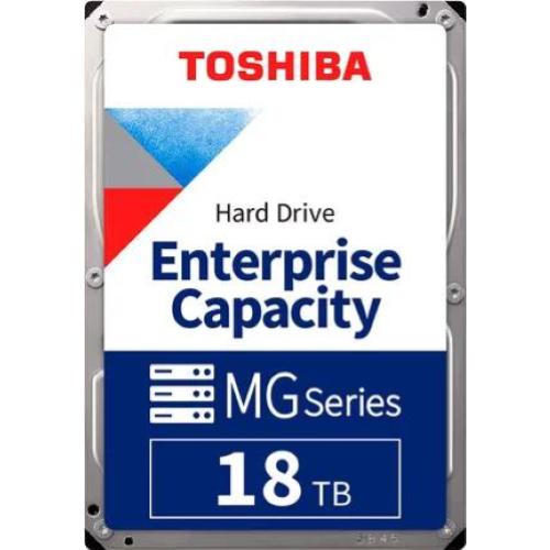 Toshiba Cloud-Scale Capacity 18TB, 24/7, 512e / 3.5" / SATA 6Gb/s Mod. MG09ACA18TE