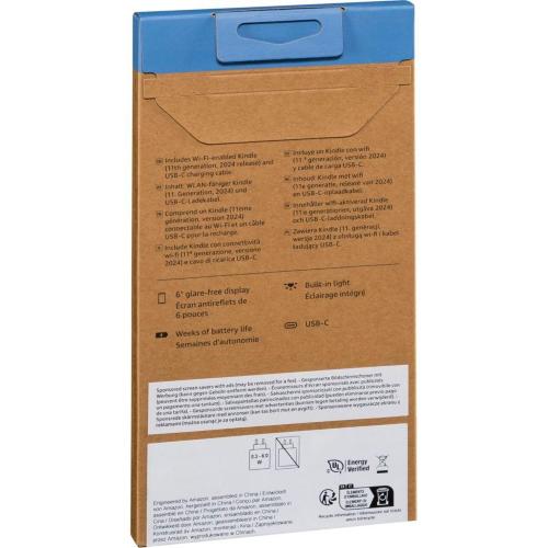 KINDLE 16GB 2024 BLACK WITH SPECIAL OFFERS MOD. 5078217EG701213 EAN 840414601246