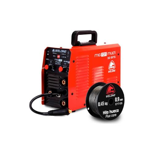 Saldatore STAYER ST MIG 131F + Bobina 0,45kg 0,9mm