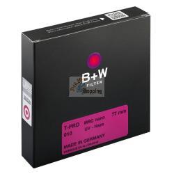 B+W FILTRO T-PRO UV MRC 77MM NANO MOD. 1097758 EAN 4012240041152