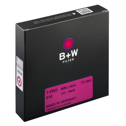 B+W FILTRO T-PRO UV MRC 77MM NANO MOD. 1097758 EAN 4012240041152
